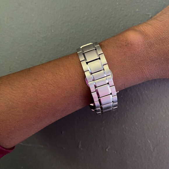 CRRJU Man stainless steel blue and silver quartz wristwatch - Picture 7 of 11